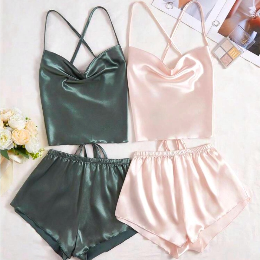 Lingerie Sexy Sheer Tube Top and Panty Set, Sheer Lingerie,Lightweight Sleepwear
